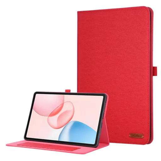 FABRIC Zaklápací obal pre Honor Pad 10 červený