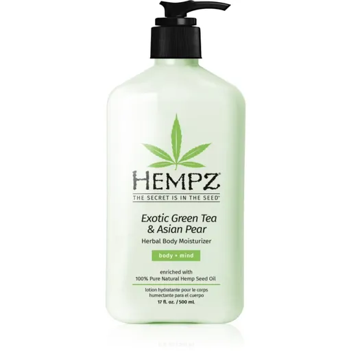 HEMPZ Exotic Green Tea & Asian Pear hydratačné telové mlieko 500 ml