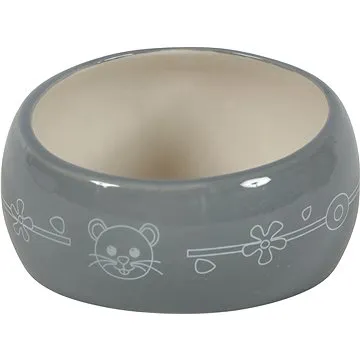 Zolux Miska keramická sivá 200 ml (3336022061055)