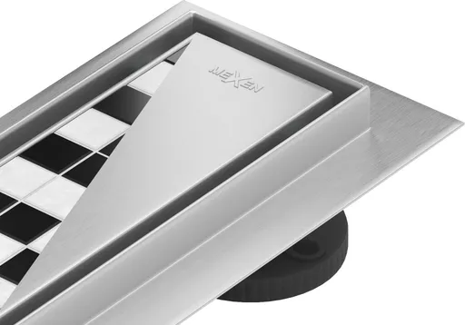 MEXEN - Flat M13 odtokový žľab 2v1 nerez 130 cm 1010130