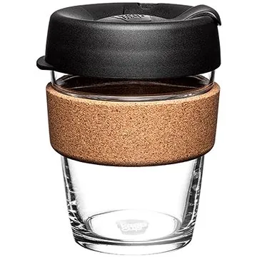 KeepCup Hrnček Brew Cork Black 340 ml M (BCBLA12)
