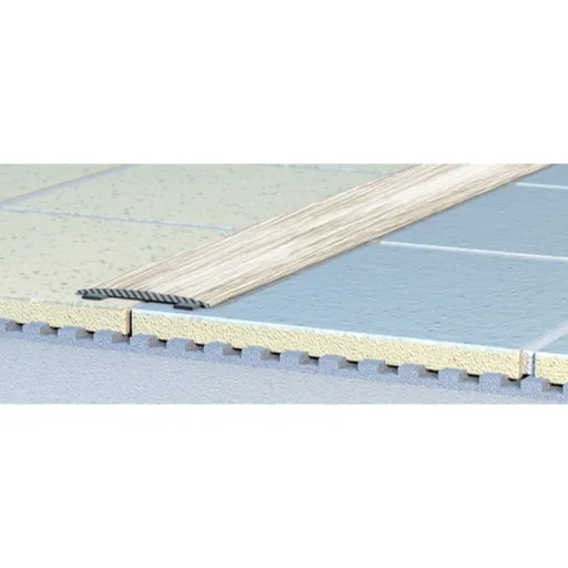 Lišta prechodová "rovná" Havos, hliník, dĺžka 90 cm, LPRS3DBI90