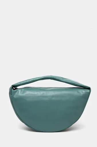 Kožená kabelka By Far Maxi