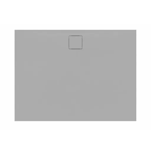 Sprchová vanička obdĺžniková SAT Vision 100x80 cm liaty mramor šedá SATSVVI10080S