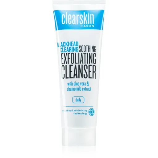 Avon Clearskin Blackhead Clearing čistiaci peelingový gél proti čiernym bodkám 100 ml