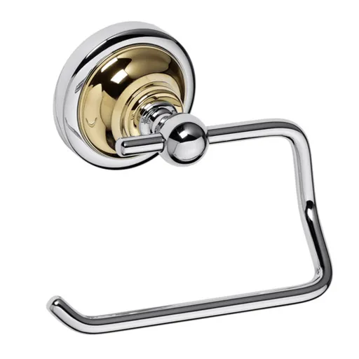 Bemeta Retro - gold a chrom držiak toaletného papiera chróm/ostatné 144212028