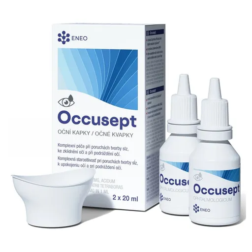 ENEO Occusept očné kvapky 2x 20 ml