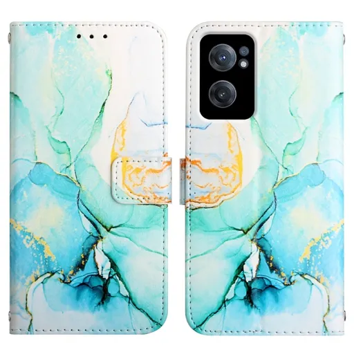 ART Peňaženkový kryt OnePlus Nord CE 2 5G GREEN MARBLE