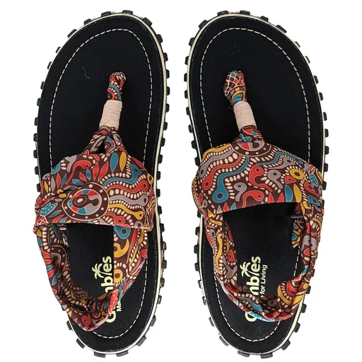 Gumbies Dámske sandále Gumbies Slingback - Aboriginal | 36
