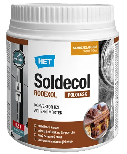 SOLDECO RODEXOL - Konvertor hrdze a adhézny mostík 2v1 0,5 L