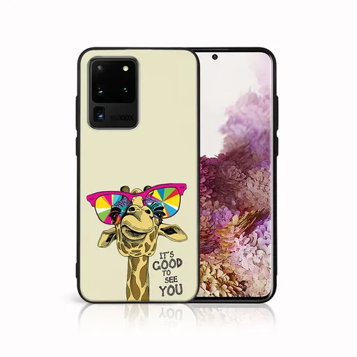 MY ART Ochranný kryt pre Samsung Galaxy S20 Ultra GIRAFFE (180)