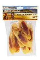 Delikatesa Králičie ucho plnené kačacím mäsom 75g