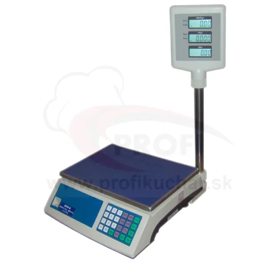 Váha do 15 kg, so stĺpikom / ciachovaná