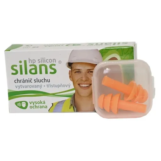 SILANS PROFI Silicon chránič sluchu s vysokou ochranou 1 pár