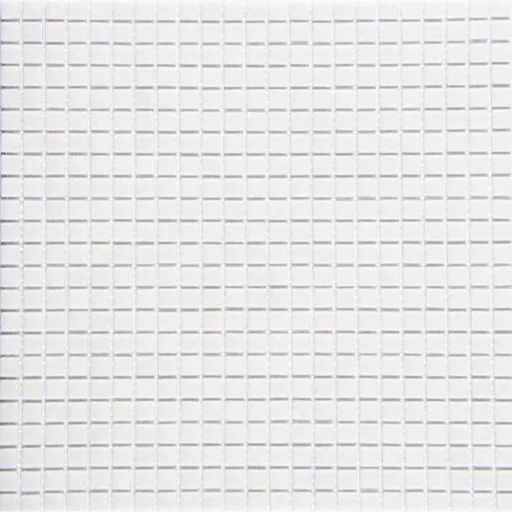 Sklenená mozaika Mosavit Mikros Bianco 30x30 cm mat MIKROSBI