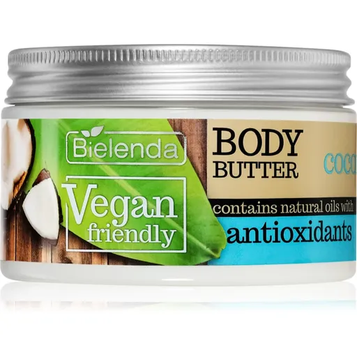 Bielenda Vegan Friendly Coconut telové maslo s hydratačným účinkom 250 ml
