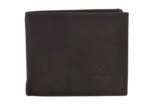Malá kožená peňaženka MERCUCIO hnedá 2311040