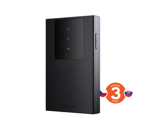 Tenda 4G180v4 4G LTE Mobile AX300 WiFi 6 batérie modem router, WPA3, USB-C, 2100 mAh, 8.5 hod.