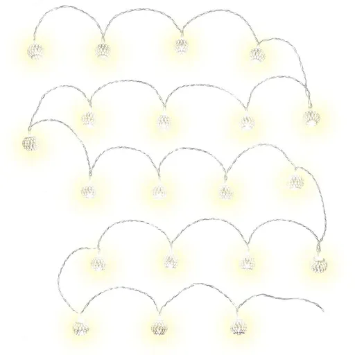 RXL 272 strieborné gule, 20x CW TM RETLUX