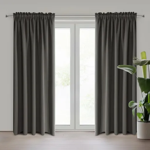 ArtFir Zatemňovací záves PARISA P | grafit 140 x 270 cm