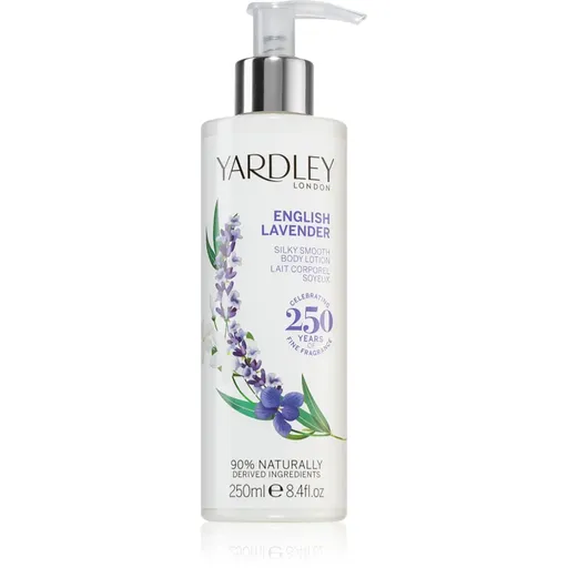 Yardley English Lavender zjemňujúce telové mlieko 250 ml