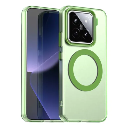 CANDY MAGSAFE Ochranný obal pre Xiaomi 15 zelený