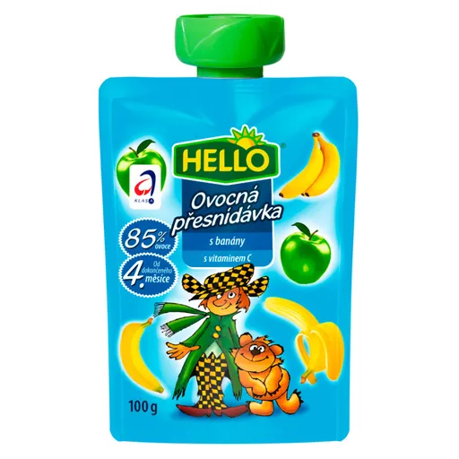 HELLO Kapsička s banánom 100 g x 12 kusov