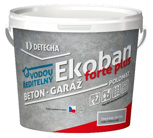 DETECHA Ekoban forte plus - farba na betón a drevo ral 1001 - béžová 5 kg