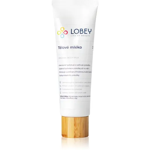 Lobey Body Care Tělové Mléko hydratačné telové mlieko 200 ml