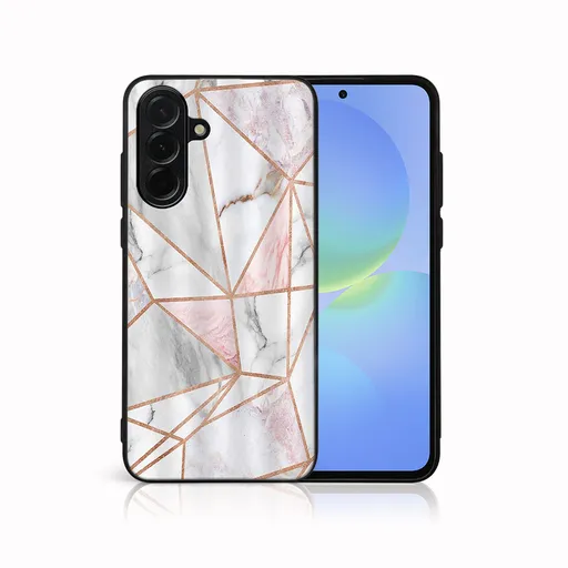MY ART Ochranný kryt pre Samsung Galaxy A17 / A17 5G PINK MARBLE (143)