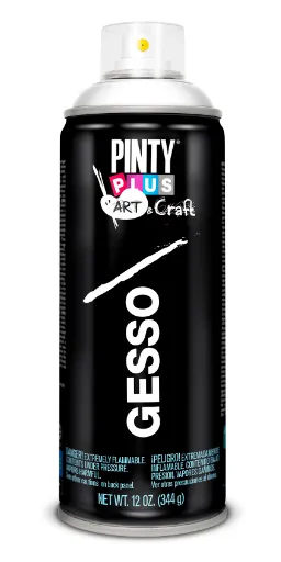 PINTY PLUS ART GESSO - Sádrový základ v spreji 400 ml