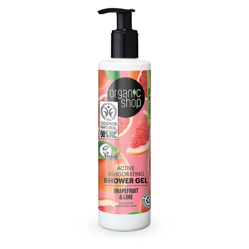 ORGANIC SHOP Active Sprchový gél Grapefruitový punč a limetka 280 ml