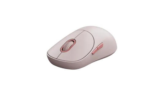 Xiaomi Wireless Mouse 3/Kancelárska/Optická/1 200 DPI/USB+BT/Ružová