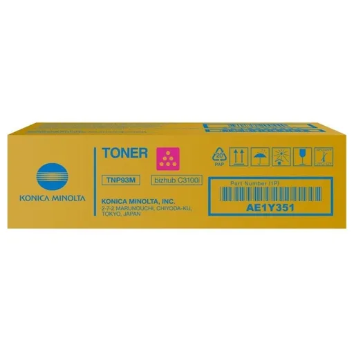 Konica Minolta TNP-93M AE1Y351 purpurový (magenta) originálny toner