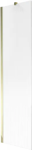 MEXEN/S - Next vaňová zástena FIX 50 x 150, prúžky, zlatá 895-050-000-00-09-50