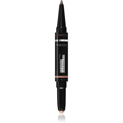 Oriflame The One Colour Unlimited očné tiene a ceruzka na oči 2 v 1 odtieň Peach Perfect 1.2 g