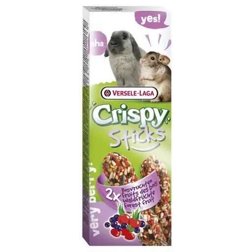 VERSELE-LAGA Crispy Sticks pre králiky/činčily lesné ovocie 110 g