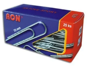 Listové spony 75mm 475 ZN 25ks Ron