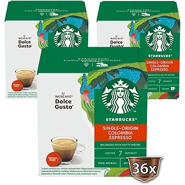 Starbucks by Nescafé Dolce Gusto Single-Origin Colombia, 3 balenia (12522986)