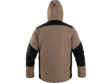 Bunda CXS BALTIMORE, pánska, béžovo - čierna, veľ. S