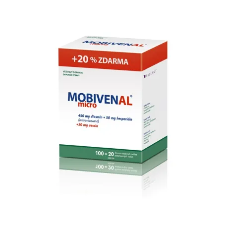 Mobivenal Micro 100 + 20 tbl