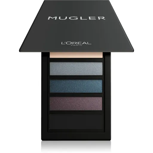 L’Oréal Paris x Mugler paletka očných tieňov odtieň Midnight 8 g