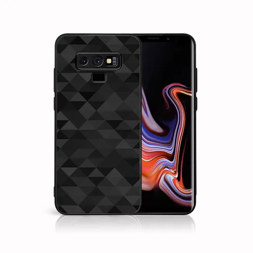 MY ART Ochranný obal pre Samsung Galaxy Note 9 BLACK TRIANGLES (232)