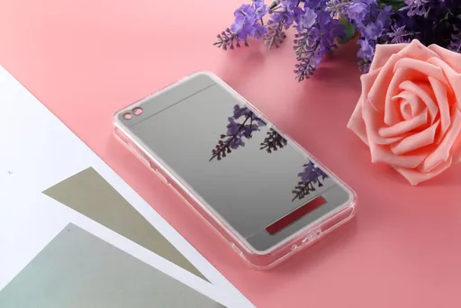 Zrkadlový silikónový o0bal Xiaomi Redmi 4A čierny