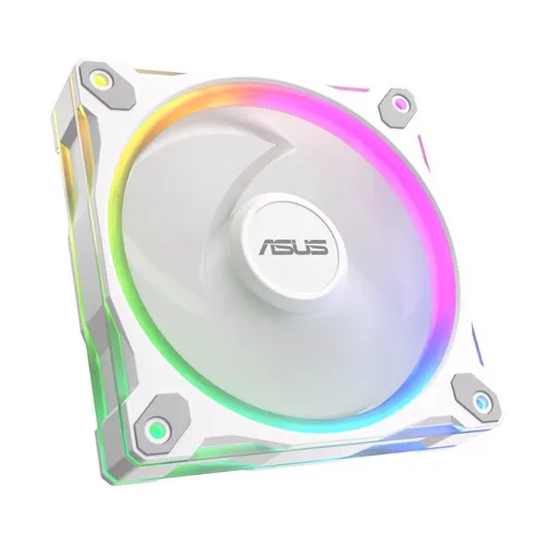 ASUS Ventilátor PRIME MR120 ARGB, 1x120mm, biela