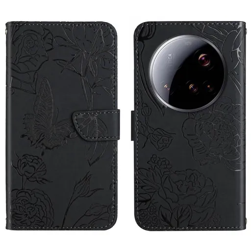 ART BLOSSOM Peňaženkový obal pre Xiaomi 15 Ultra čierny