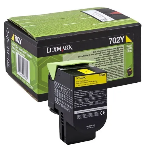 Lexmark 70C2XY0 žltý (yellow) originálny toner