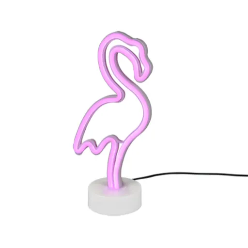Reality Flamingo led stolová lampa biela r55240101 RER55240101