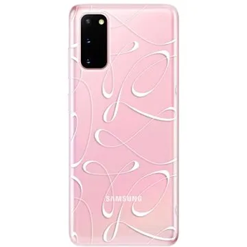 iSaprio Fancy white na Samsung Galaxy S20 (fanwh-TPU2_S20)