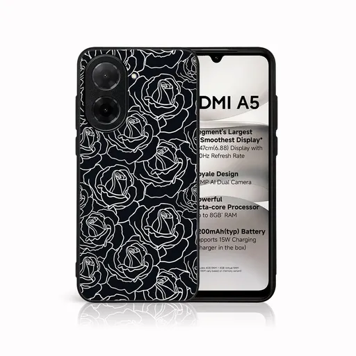 MY ART Ochranný kryt pre Xiaomi Redmi A5 ROSES (172)